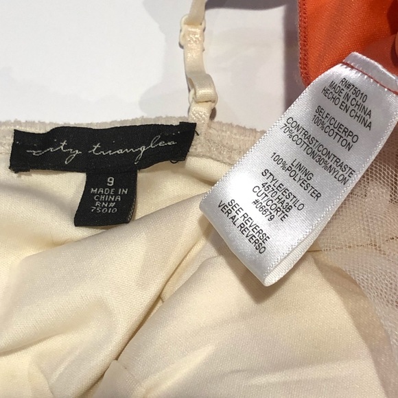 NWOT City Triangles Floral Summer Dress.     D024 - Picture 5 of 7